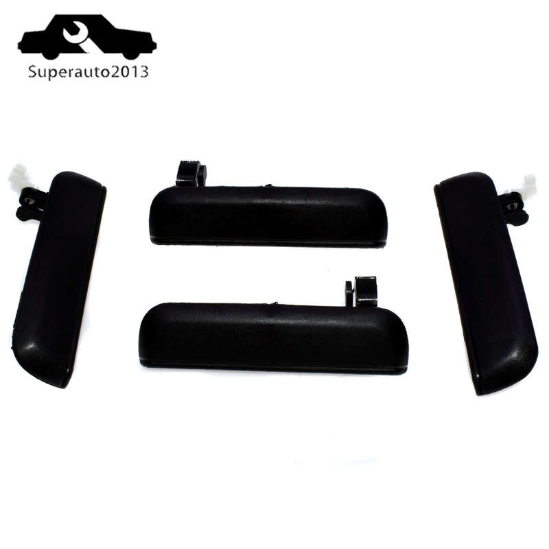 4PCS Exterior Front Rear Left Right Door Handles For Toyota Tercel 1995-98 New