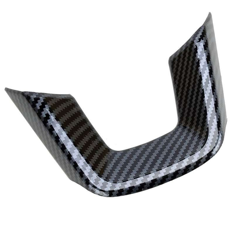 Carbon Fiber Texture Steering Wheel Cover Trim Fit For Honda Civic 11th 2022~