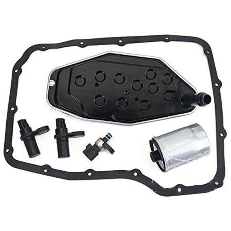 Transmission Sensors Set 99-UP 4X4 4WD Filter Kit Pan Gasket 545RFE 68RFE 45RFE