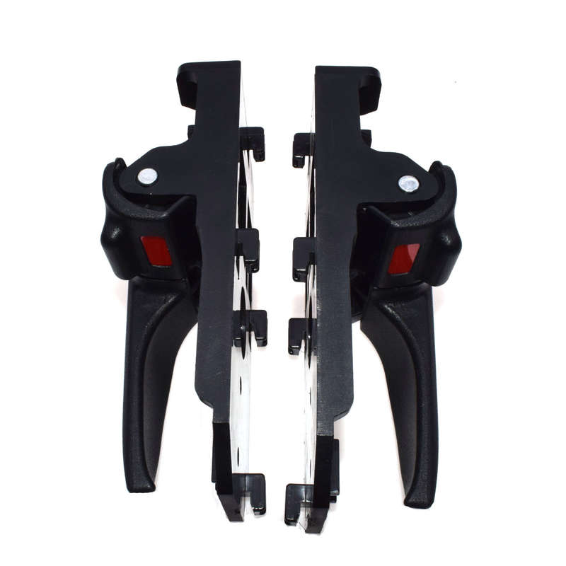 4PCS Front & Rear Left Right Interior Black Door Handle for 05-09 Kia Spectra