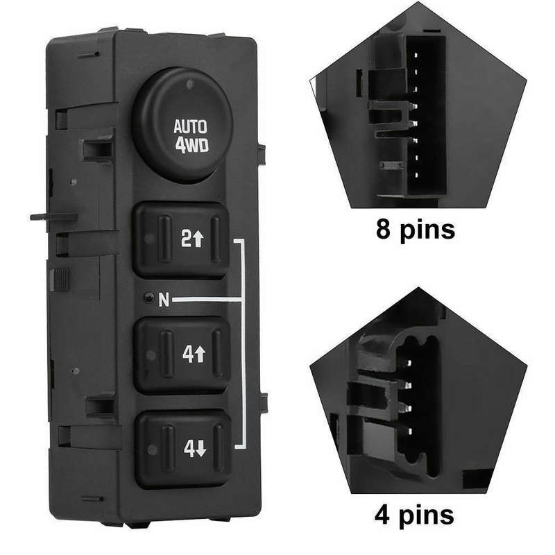 4WD Four Wheel Drive Switch 15136039 For Chevy Tahoe Silverado 1500 2500 3500