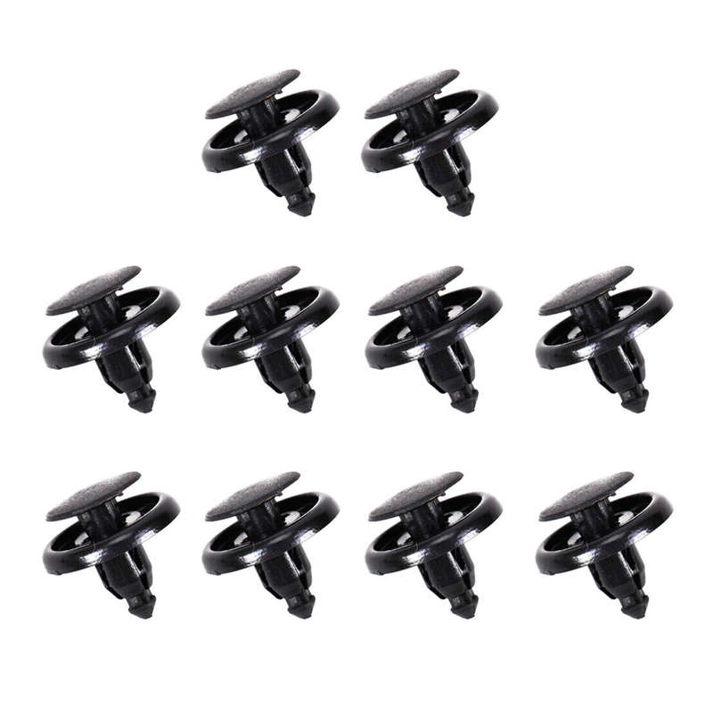 10 Front Fender Liner Clip Hood Bumper Retainer 90467-07166 Fit for Toyota