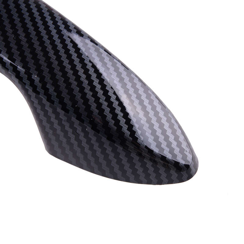 Carbon Fiber Look Exterior Side Door Handle Cover Trim 8pc Fit for Honda Accord