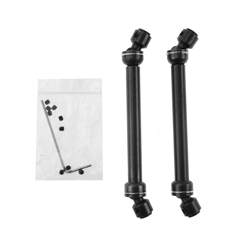 2Pcs Drive Transmission Shaft 112-152mm Fits Axial TRX4 D90 SCX10 Wraith Crawler