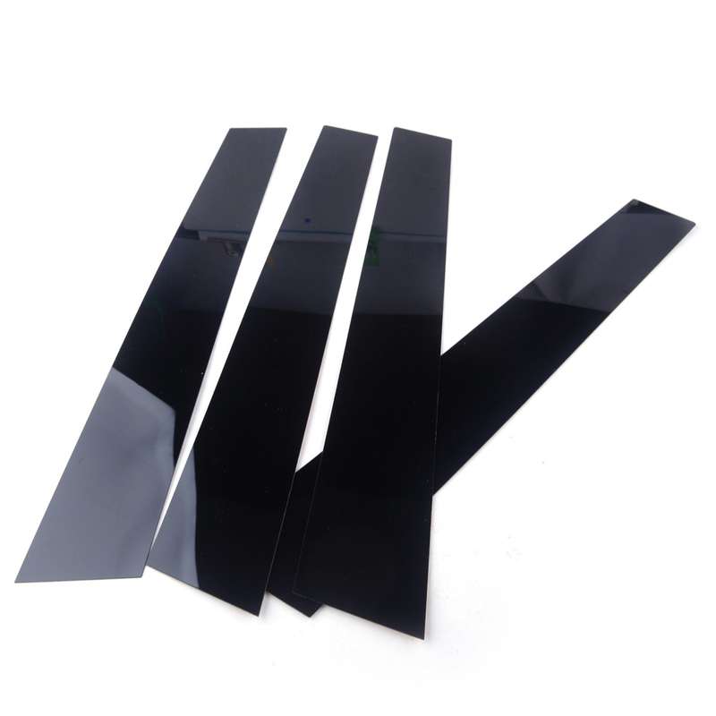 8pcs Fit For 2013-2018 Nissan Altima Black Window Pillar Post Cover Trim Molding
