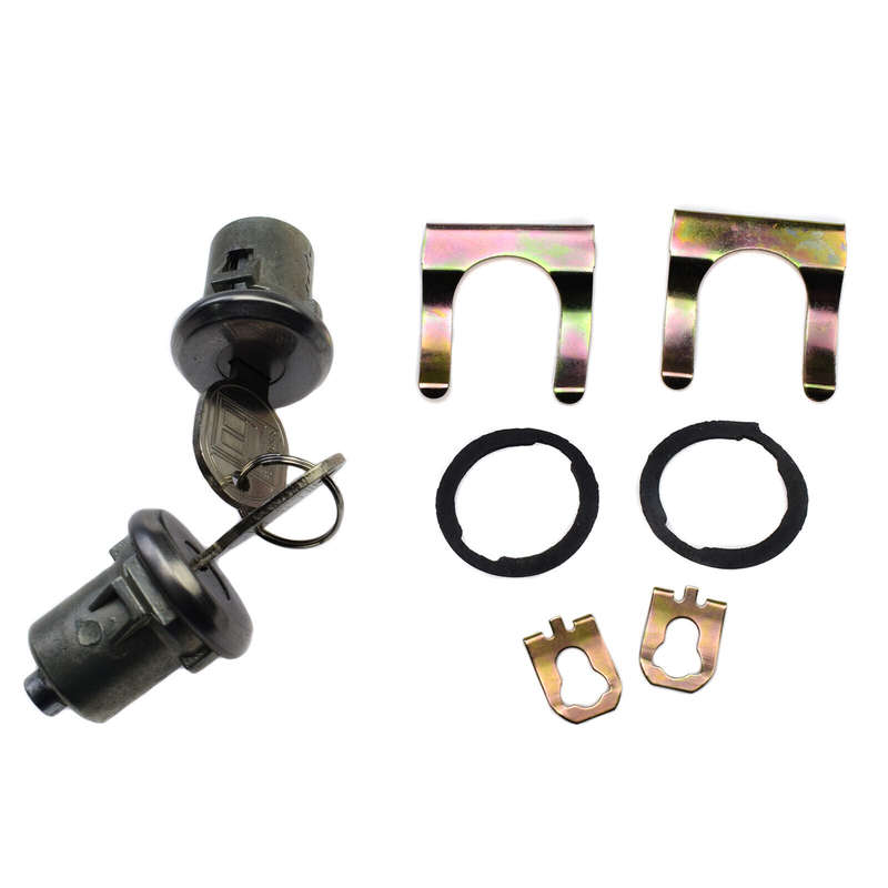 For Chevy Chevrolet GMC Truck SUV Oldsmobile 2PCS Door Lock Cylinder Set DL15800
