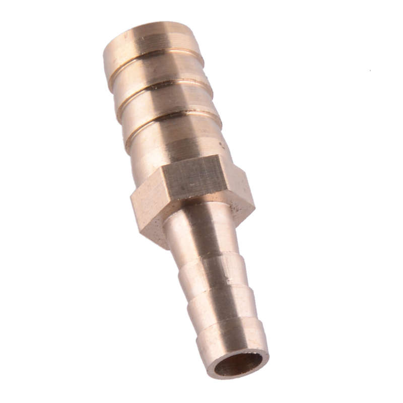 4x Brass 8mm-12mm Straight Hose Barb Fittings Reducers 5/16"x7/16"