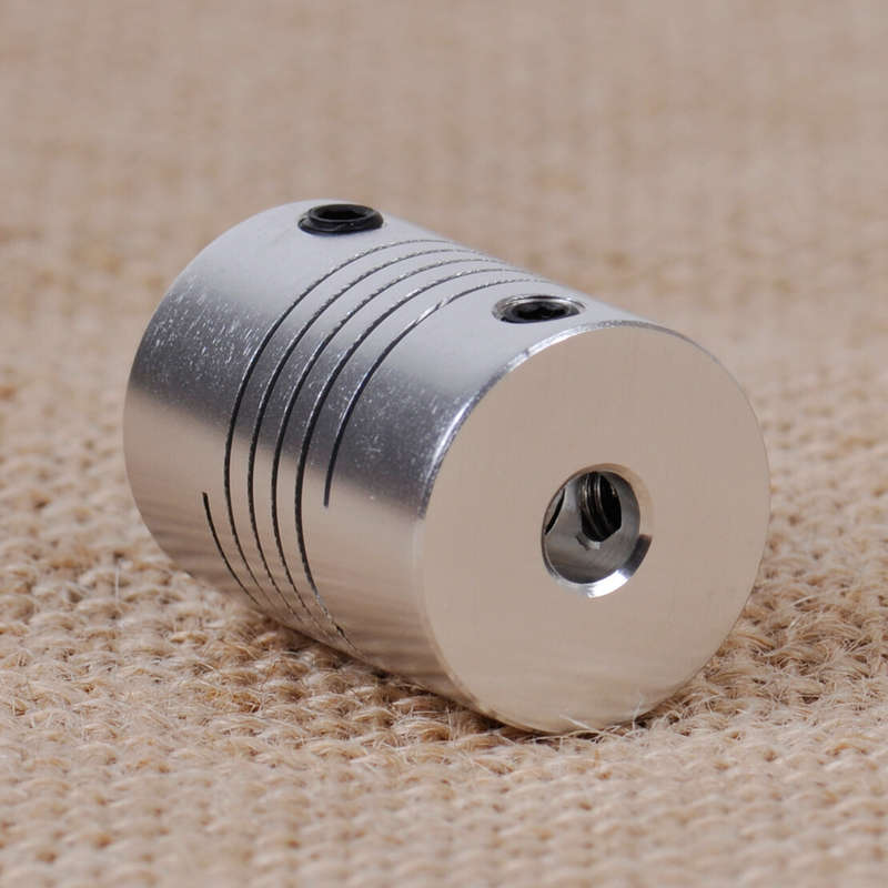 5mmx8mm Flexible Shaft Coupler Coupling Fit for 3D Printer Z Axes CNC Motor