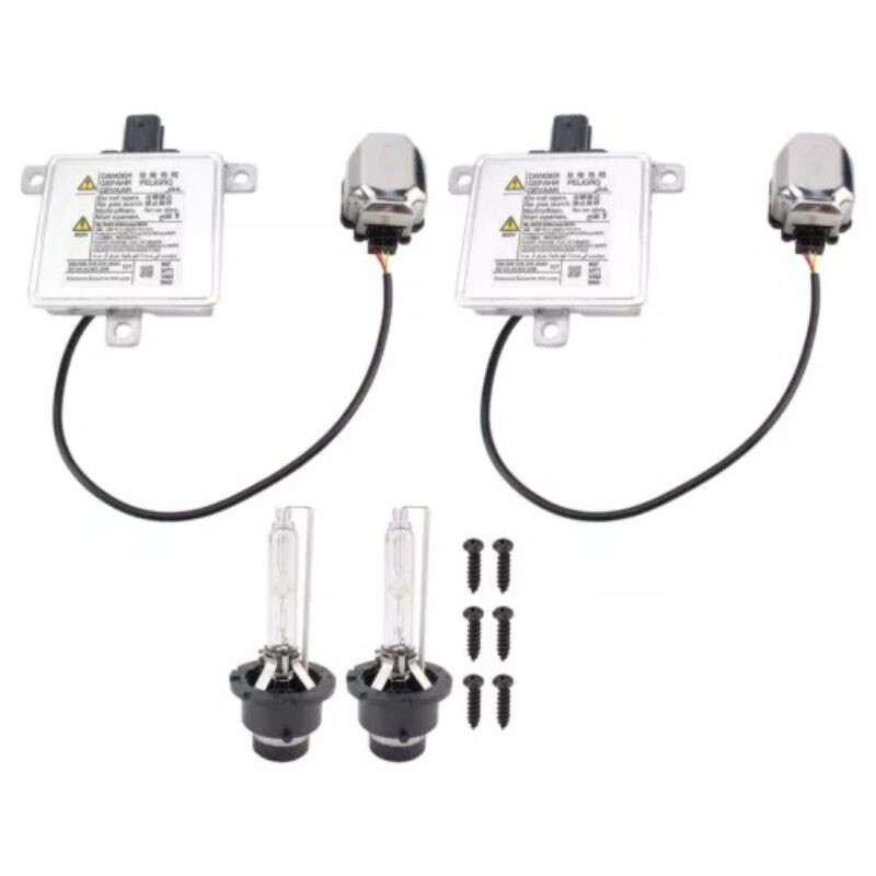 2Pcs Fiit For Mazda CX9 CX5 3 Xenon Ballast Igniter & HID D4S Bulb Control Unit