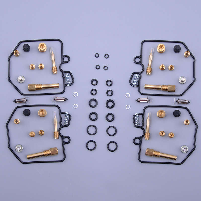 4Sets of Carburetor Repair Rebuild Kit Fit for Honda CM400A CM400T Hondamatic 79