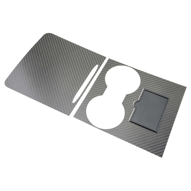 3Pcs/kit Carbon Fiber Center Console Panel Cover Fit for Tesla Model 3 Y 2021