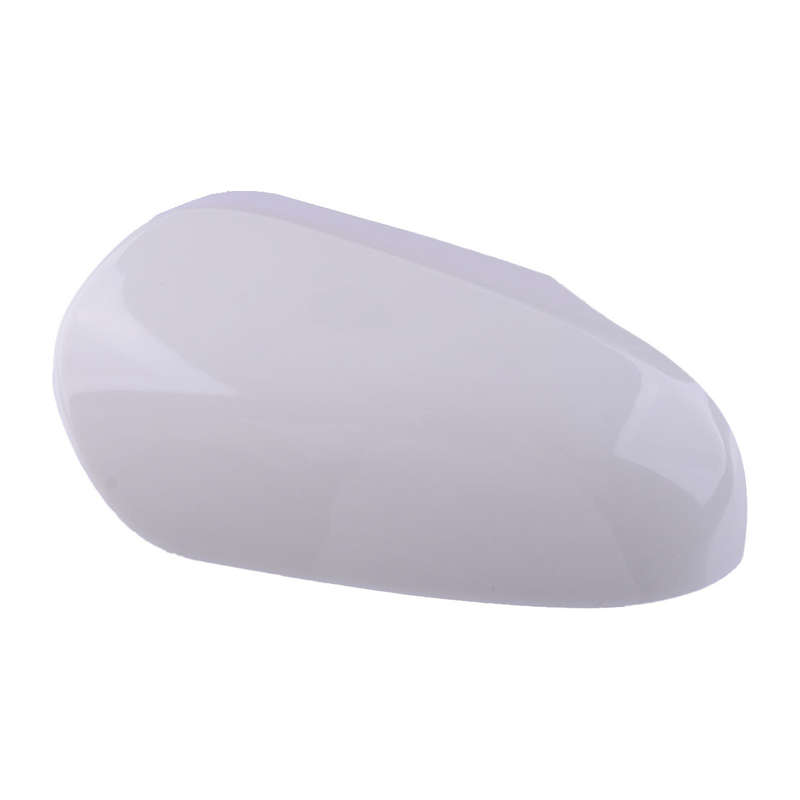 Right Side Rearview Mirror Cover Cap Fit For Toyota Yaris 2012-2020 White ABS