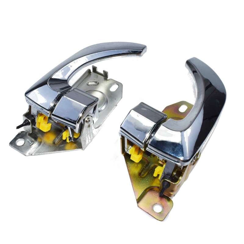 Rear Pair Inside Door Handles Chrome for Kia 03-09 Sorento 836103E011,836