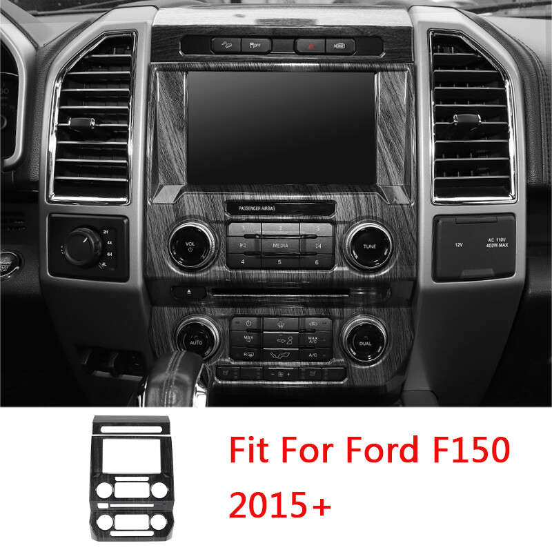 Central Control Navigation GPS Panel Cover Trim Fit For Ford F-150 2015-2020