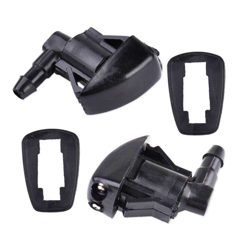 2x Front Windshield Washer Wiper Jet Spray Nozzle Fit for Chevrolet Malibu Dodge