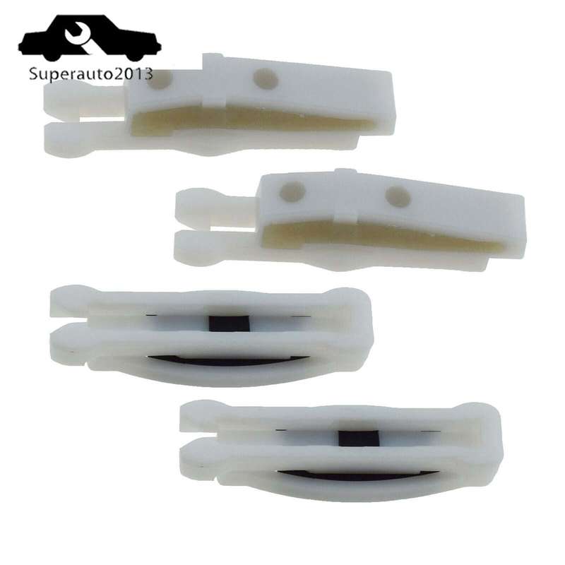 4X Seat Slide Guide Block For VW Passat Golf 4 Bora Lavida 1J0881204A 1J0881203A