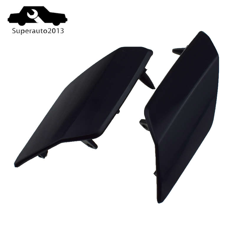 Front LH RH Bumper Headlight Washer Nozzle Cover Cap For VW Golf 6 R MK6 2009-13