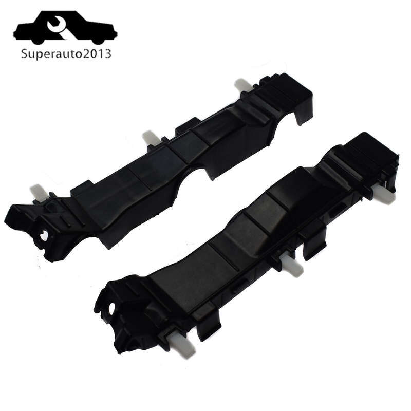 Pair Front Left & Right Bumper Brackets Retainer For 2012-17 Kia Rio 1.6L I4 New