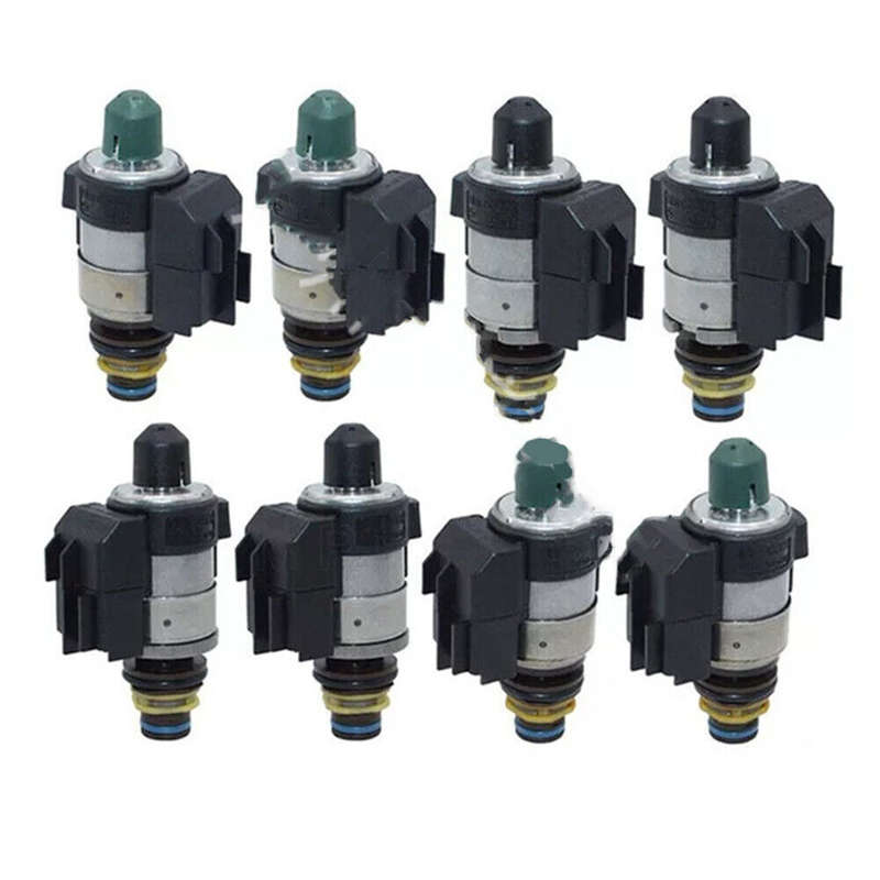 8Pcs 722.9 7 Speed Automatic Transmission Solenoids Set For Mercedes Benz Tested