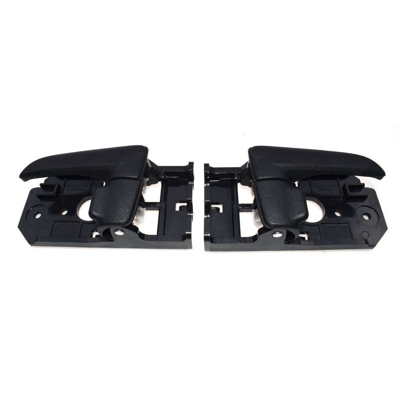 4PCS Front & Rear Left Right Interior Black Door Handle for 05-09 Kia Spectra