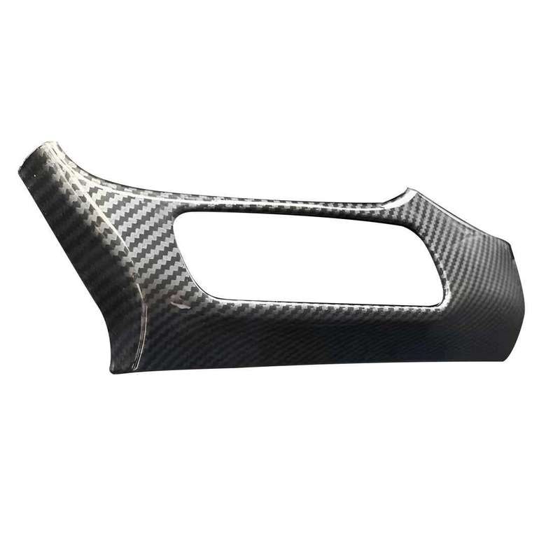 Carbon Fiber Style Headlight Switch Cover Fit For Hyundai I30 PD PDE PDEN 17-24