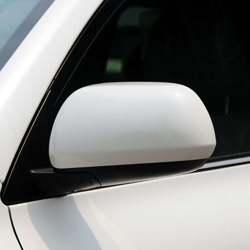 White 2pcs Side Wing Rearview Mirror Cap Cover Trim fit for Toyota Highlander