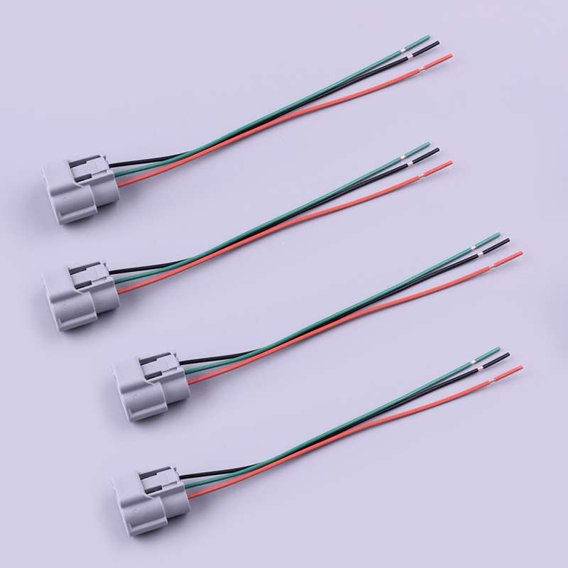 Car 4pcs Ignition Coil Harness Connector Fit For Mazda 3 6 MX-5 Miata CX-7