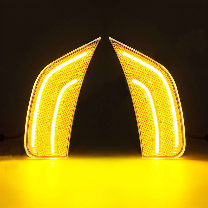 Front LED Side Marker Light Fit For GMC Yukon XL Chevy Tahoe Suburban 2021-2023