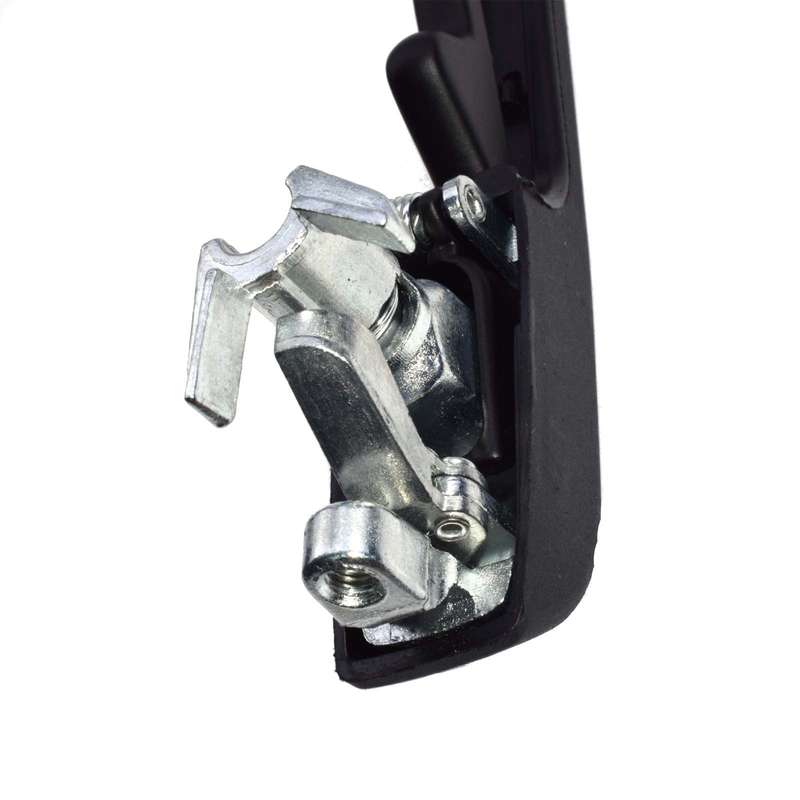 Left Front Outer Door Handle w/ Lock Cylinder Keys For Volkswagen 191-837-205A