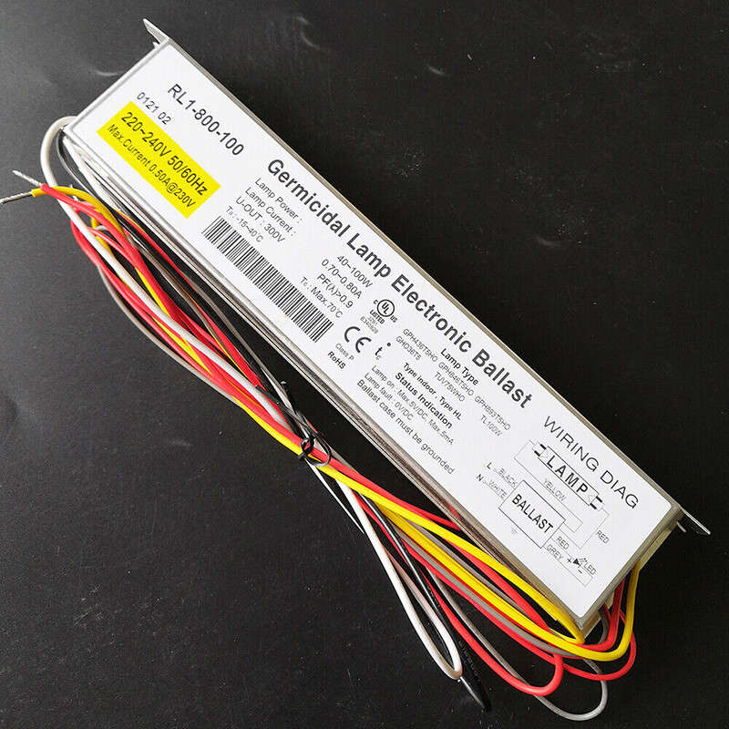 RL1-800-100 RL1-425-40 220-240V PL1-425-40W DC24V UV Lamp Electronic Ballast