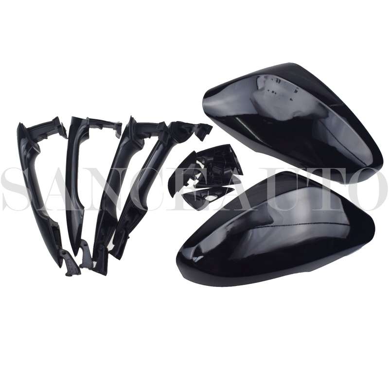 For 11-16 Hyundai Elantra Side Signal Light Mirror Covers & Outside Door Handles