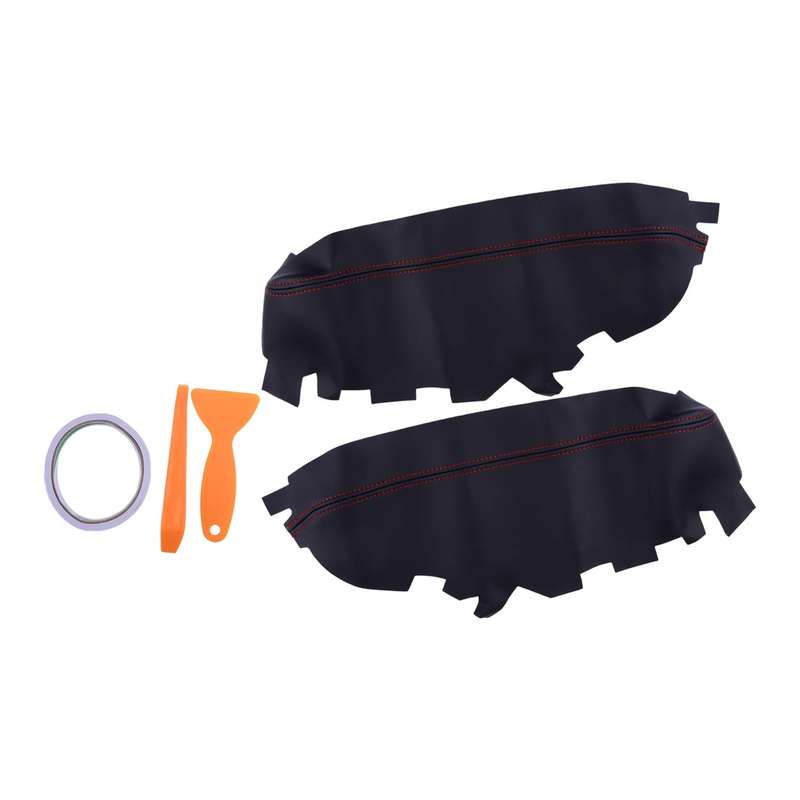 2pcs Front Door Panel Armrest Cover Fit for Toyota Avalon 2013-2018