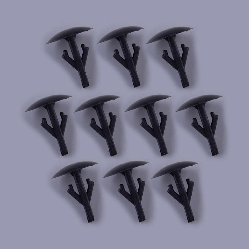 50x Auto Car Hood Rubber Seal Cowl Dash Trim Retainer Clips Fit For Honda New