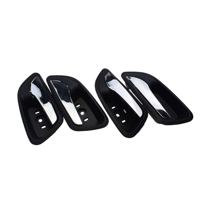 4X Front Rear Left Right Interior Door Handle Chrome For 2011-15 Chevrolet Cruze