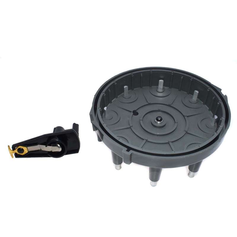 New Distributor Cap & Rotor For FORD MERCURY LINCOLN 76-96 5.0L 6.6L 5.8L 8233