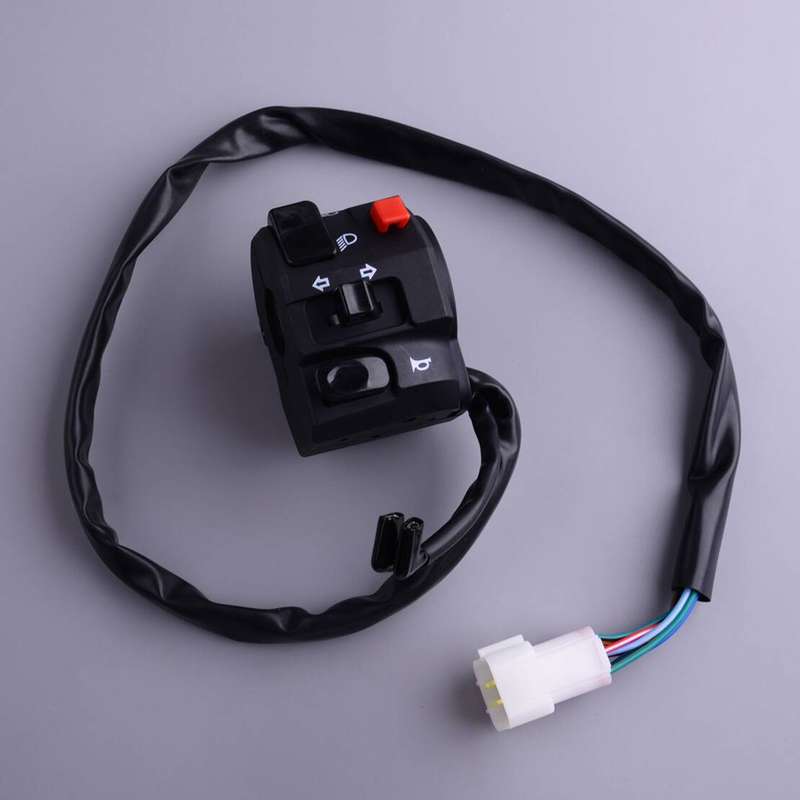 7/8" Motorcycle Handlebar Switch Engine Electric Start Control Switch Left PART