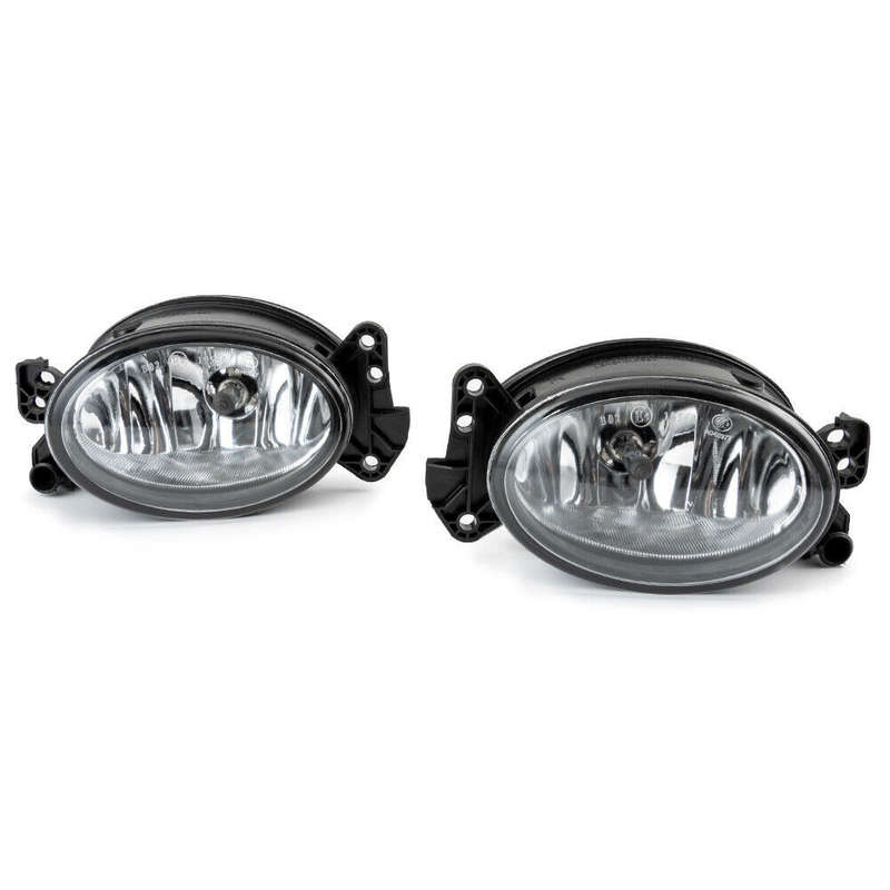 2X Front Fog Light Set For 2006-2011 Mercedes Benz ML350 2008-11 C300 with Bulb