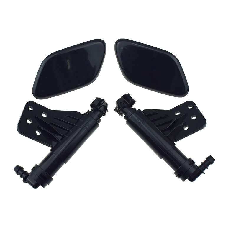For 16-19 Kia Sportage KX5 Headlight Washer Telescopic Spray Nozzle W/Cover Cap