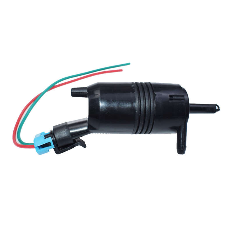 Windshield Washer Pump W/ Plug Wire Harness For Buick Chevy GMC Pontiac 89025062