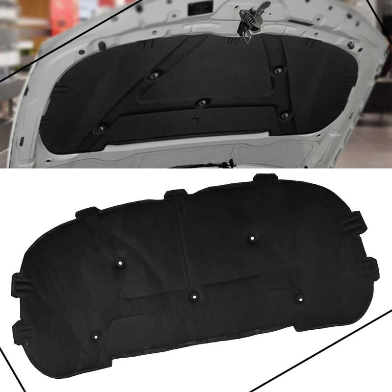 Fit For BMW E81 E82 E88 E87 2007-2011 Hood Engine Sound Heat Insulation Pad A3