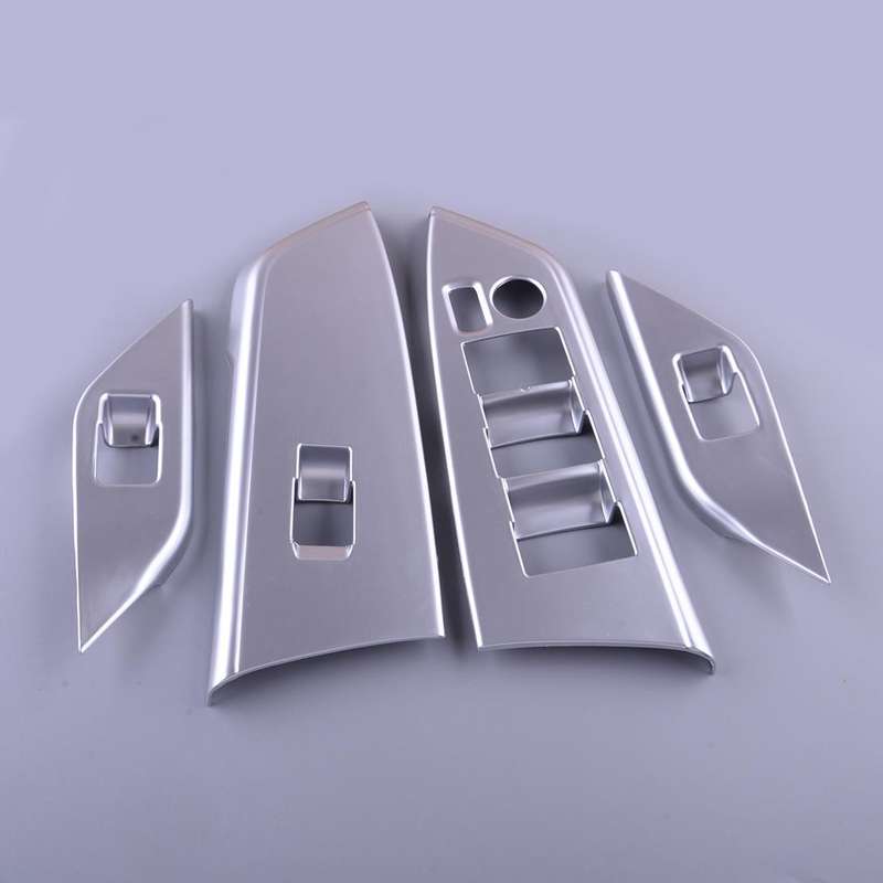 4pc Fit For Toyota Sienna 2021 2022 Door Window Lift Switch Panel Cover Trim