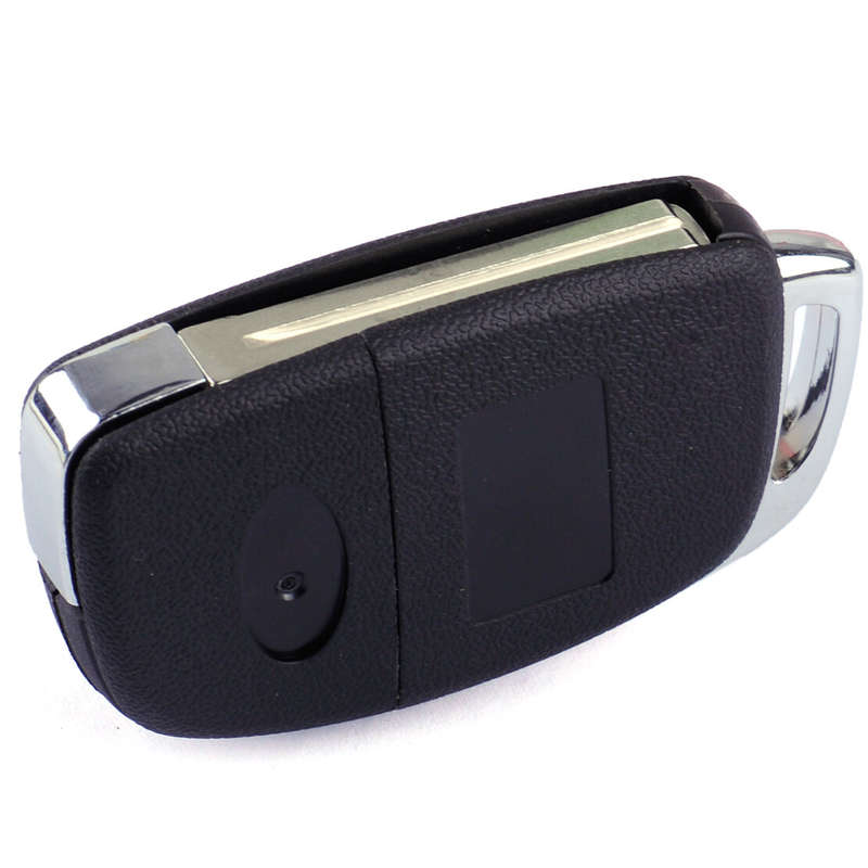 3 Button Flip Folding Remote Key Fob Case Shell Fit for Hyundai Santa ix45 13-14