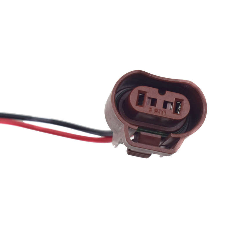 For Wire Pigtail Female U 9006 HB4 Two Harness Fog Light Socket Connector Lamp