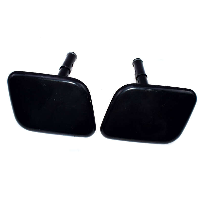 New Pair Headlights Washer Nozzle Cover Left Right for 07- 12 HYUNDAI VERACRUZ