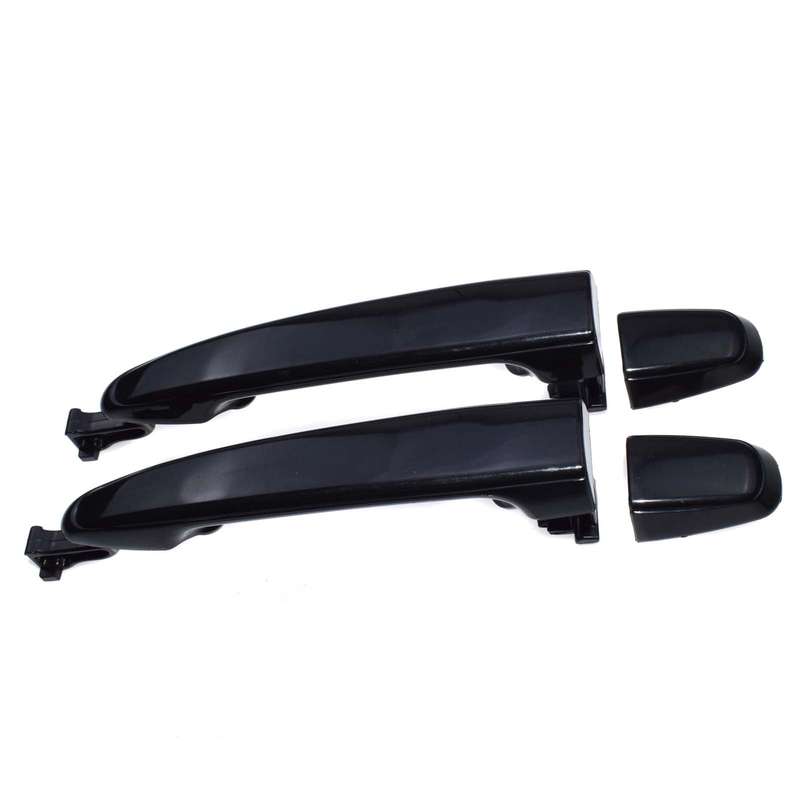 2PCS Outside Exterior Door Handles For 04-10 Toyota Sienna Rear LH & RH Sliding