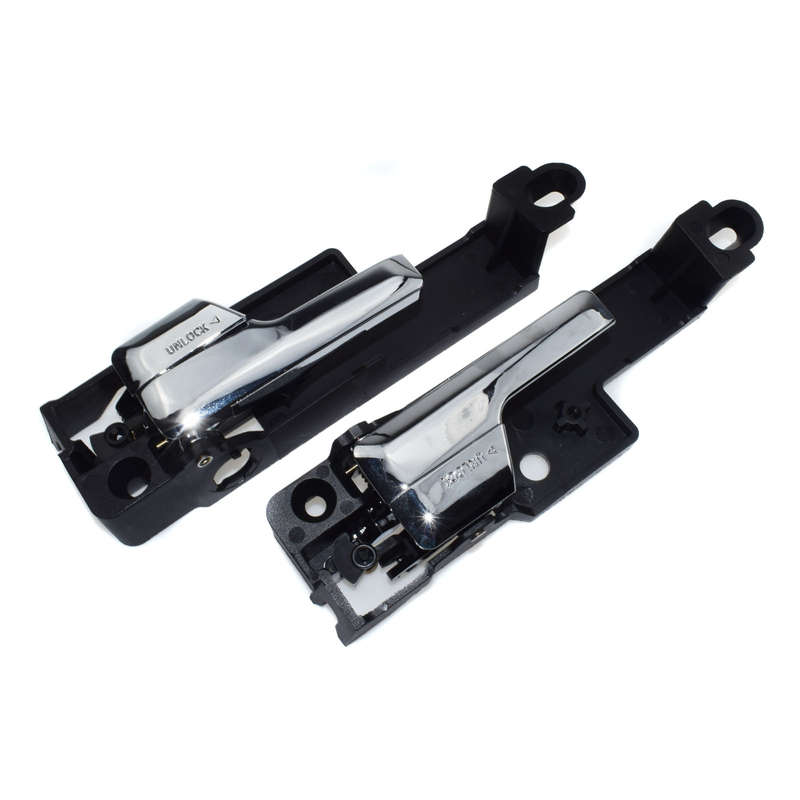 Pair Front Interior Door Handles Chrome for 06-12 Fusion Milan MKZ 6E5Z5422601