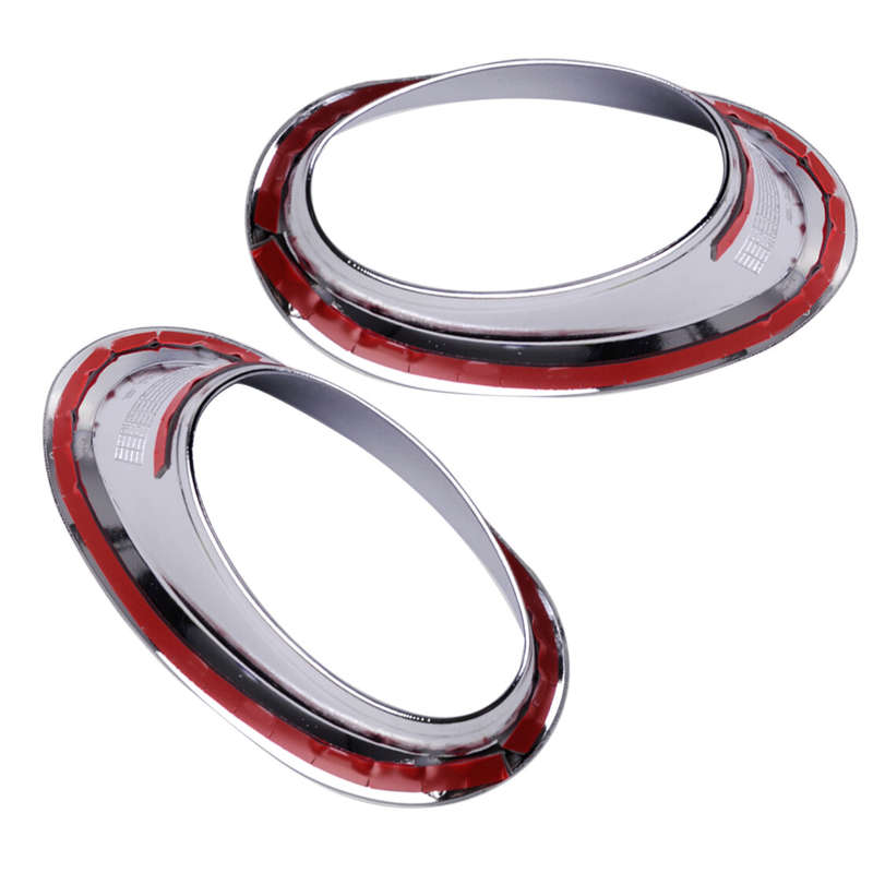Chrome L/R Front Fog Light Lamp Bumper Trim Cover Fit for Honda CRV CR-V 10-11
