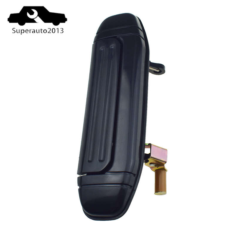 New Black Rear Left Outside Door Handle For 1992-2000 Mitsubishi Montero Pajero