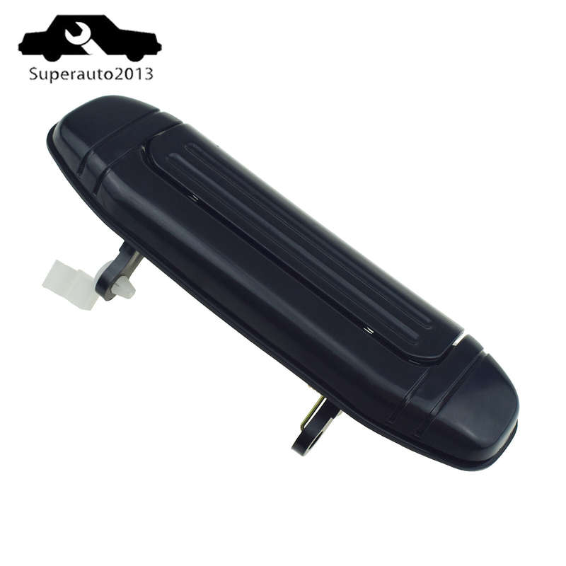 New Black Front Left Outside Door Handle For 1992-00 Mitsubishi Montero Pajero