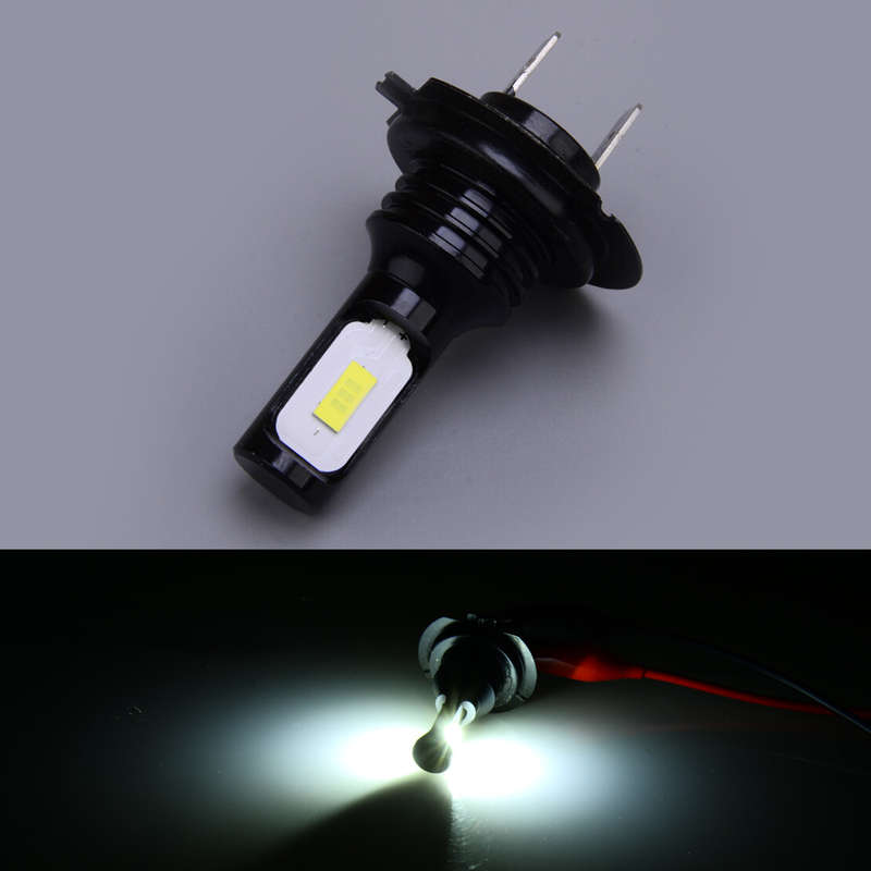White H7 LED Headlamp Bulbs 6000K Fit for Suzuki Hayabusa GSX1300R 1999-2007